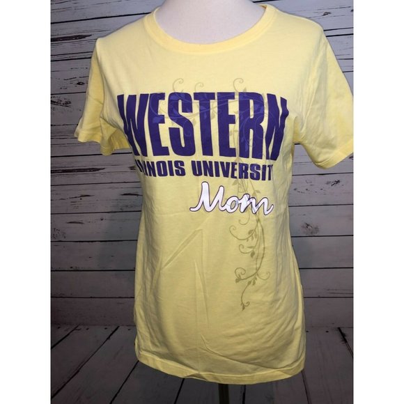 NWOT Western Illinois University Mom WIU Jansport‎ NCAA Tee Shirt T-Shirt Small - Picture 1 of 6
